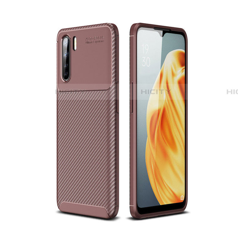 Oppo A91用シリコンケース ソフトタッチラバー ツイル カバー Oppo 