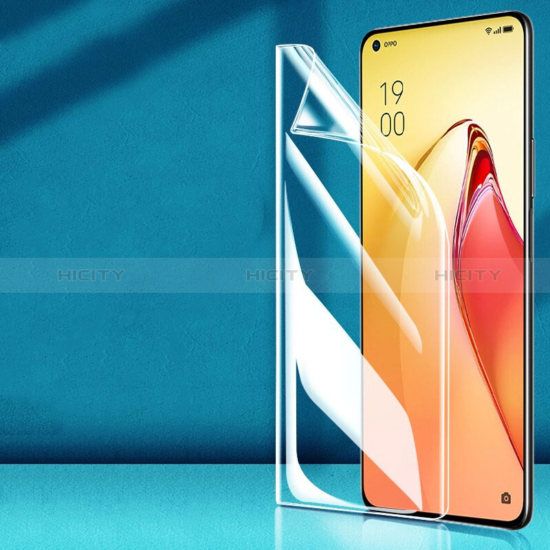 Oppo A93s 5G用高光沢 液晶保護フィルム フルカバレッジ画面 Oppo クリア