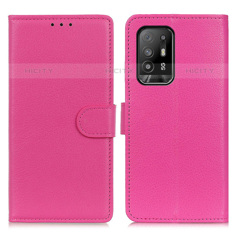 Oppo A94 5G用手帳型 レザーケース スタンド カバー A03D Oppo 