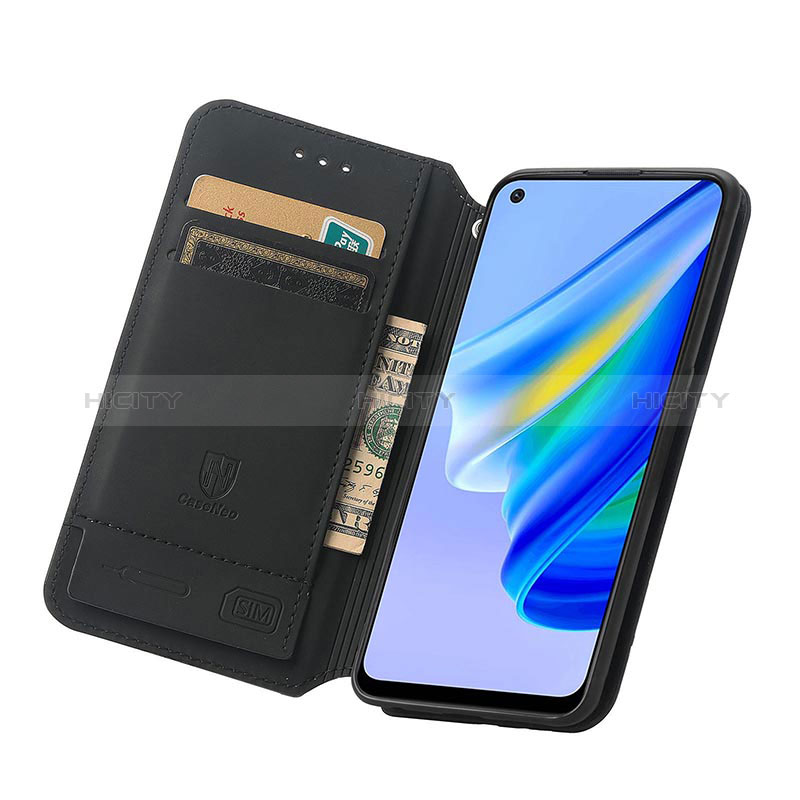 Oppo A95 4G用手帳型 レザーケース スタンド パターン カバー S02D Oppo 