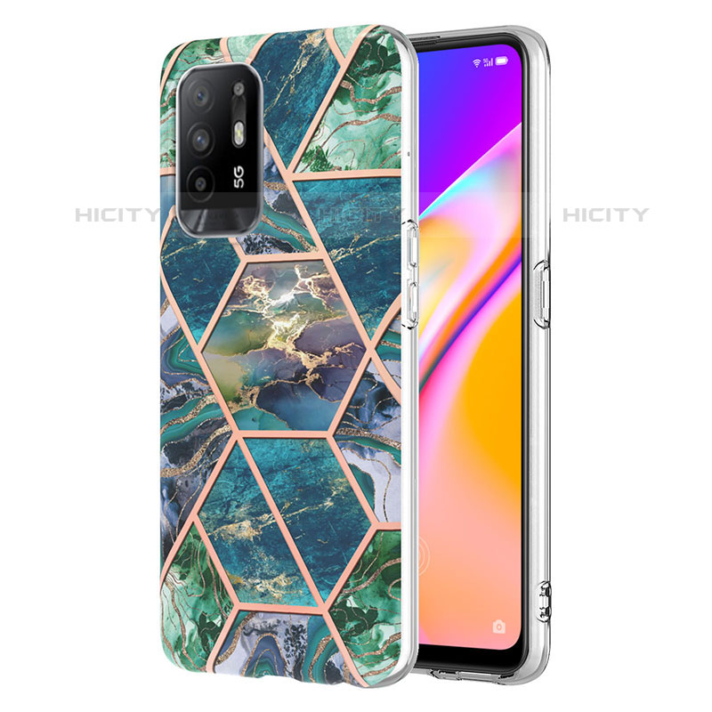 Oppo F19 Pro+ Plus 5G用シリコンケース ソフトタッチラバー バタフライ パターン カバー Y01B Oppo 