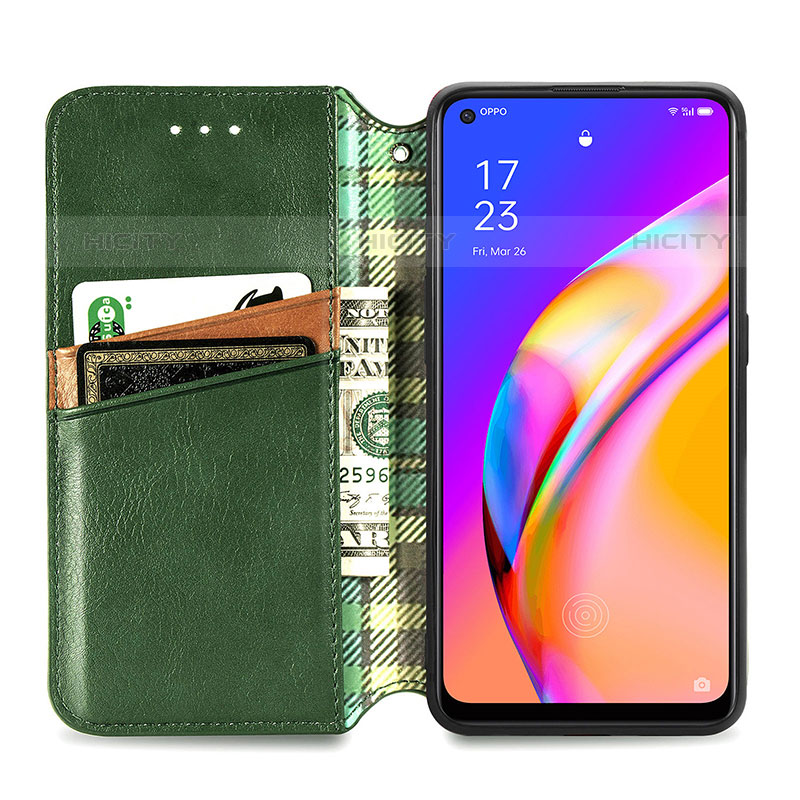 Oppo F19 Pro+ Plus 5G用手帳型 レザーケース スタンド カバー S01D Oppo 