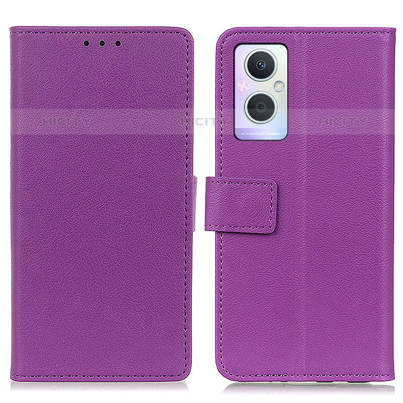 Oppo F21 Pro 5G用手帳型 レザーケース スタンド カバー M08L Oppo 