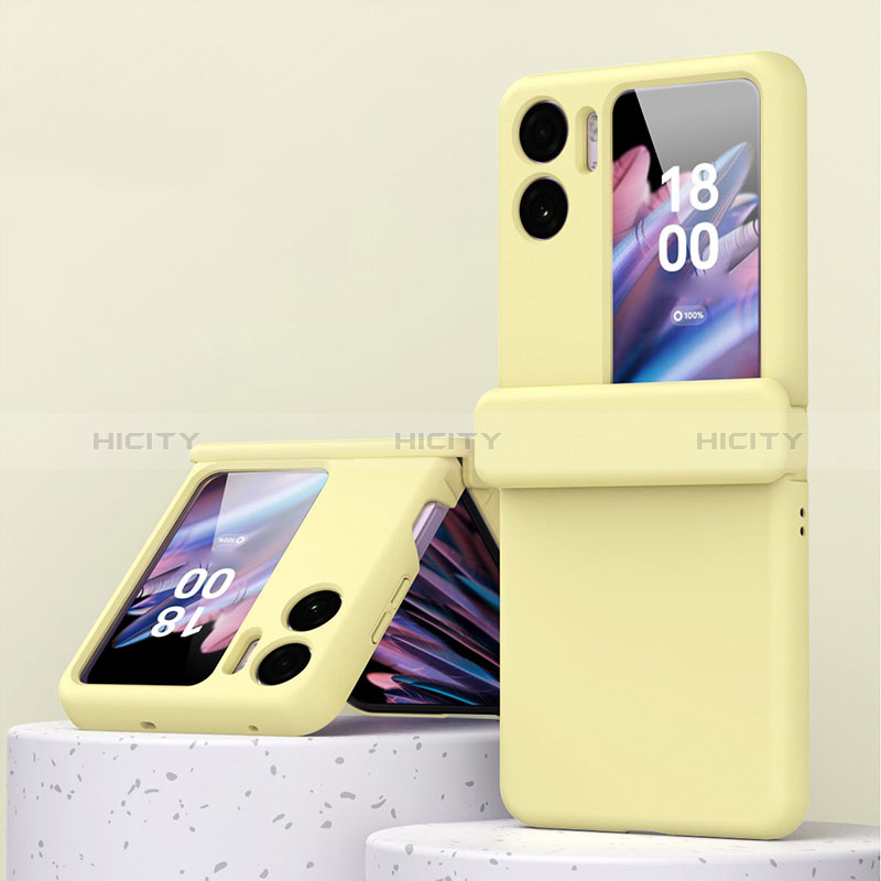 Oppo Find N2 Flip 5G用ハードケース プラスチック 質感もマット 前面と背面 360度 フルカバー ZL6 Oppo 