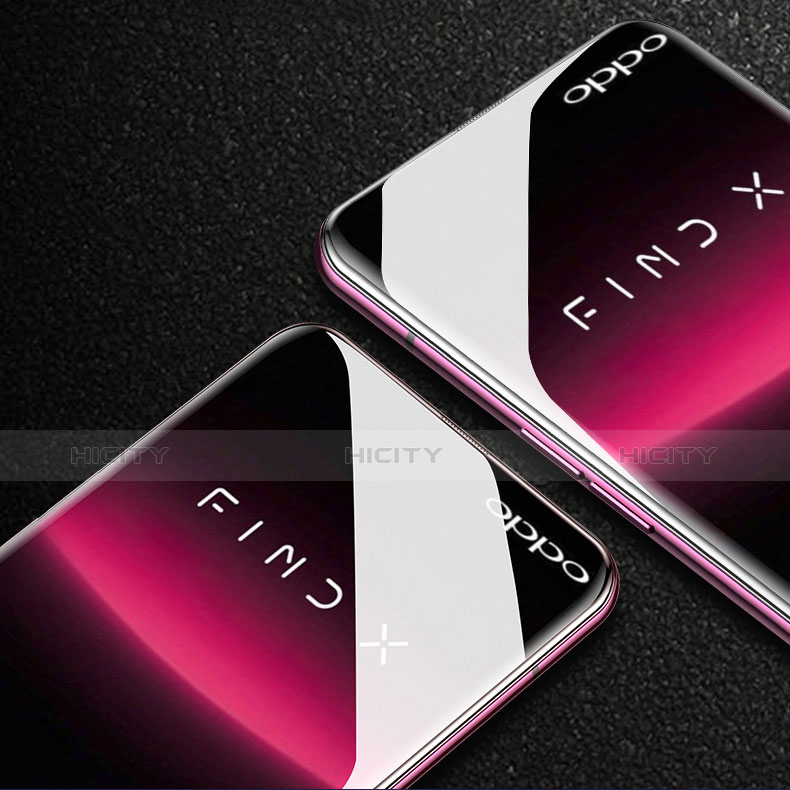 Oppo Find X用高光沢 液晶保護フィルム フルカバレッジ画面 R01 Oppo クリア