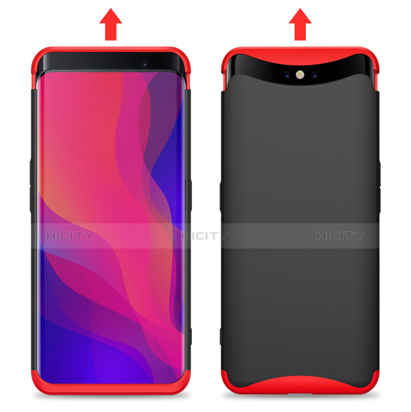 Oppo Find X Super Flash Edition用ハードケース プラスチック 質感もマット 前面と背面 360度 フルカバー Oppo 