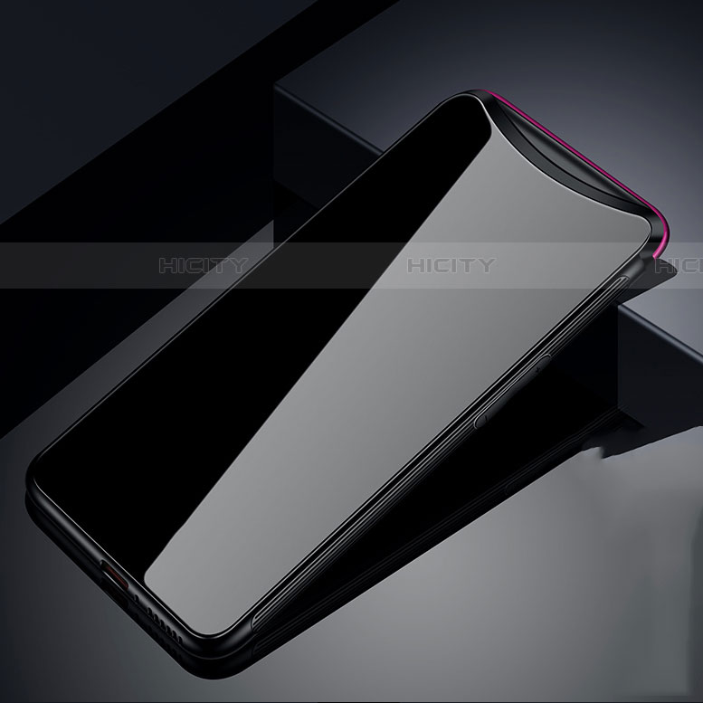 Oppo Find X Super Flash Edition用ハイブリットバンパーケース プラスチック 鏡面 カバー T02 Oppo 