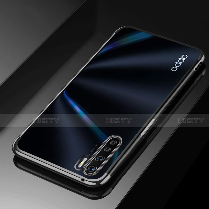 Oppo Find X2 Lite用極薄ソフトケース シリコンケース 耐衝撃 全面保護 クリア透明 Z01 Oppo 