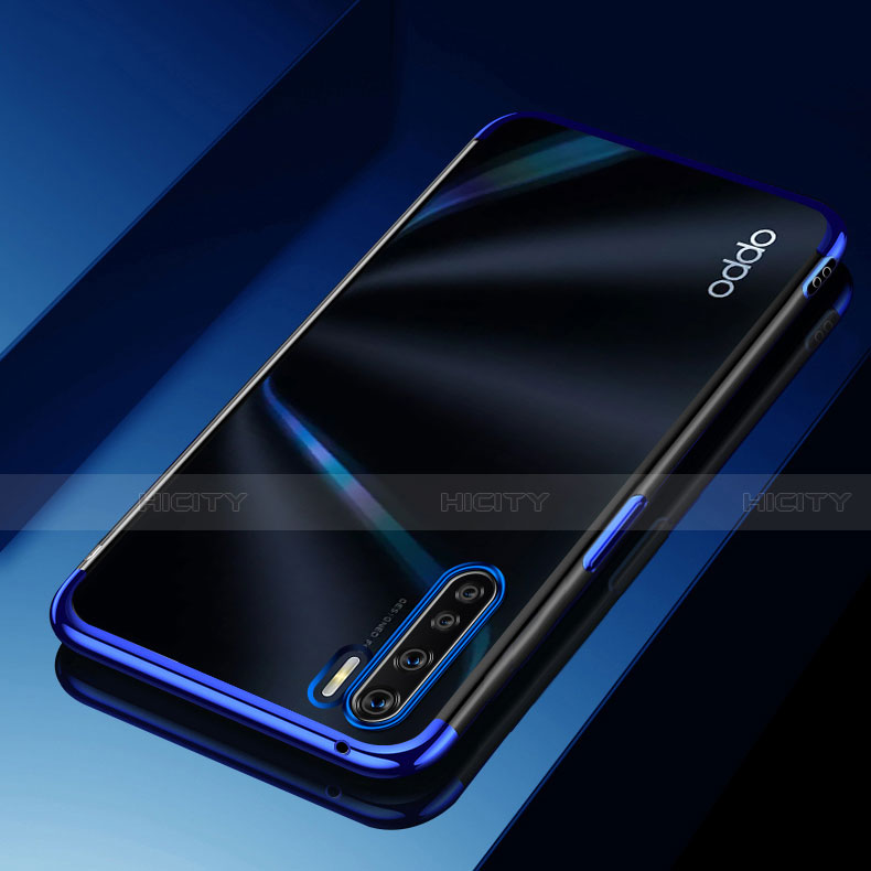 Oppo Find X2 Lite用極薄ソフトケース シリコンケース 耐衝撃 全面保護 クリア透明 Z01 Oppo 