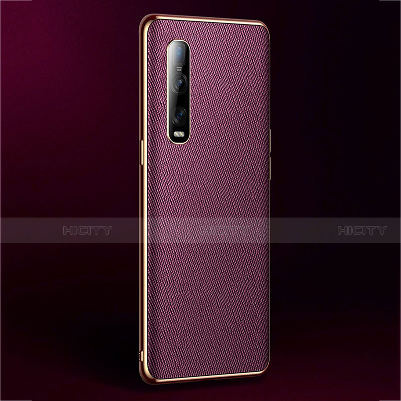 Oppo Find X2 Pro用ケース 高級感 手触り良いレザー柄 U02 Oppo 