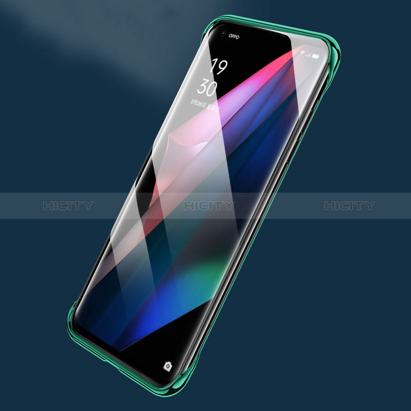 Oppo Find X3 5G用ハードカバー クリスタル クリア透明 H02 Oppo 