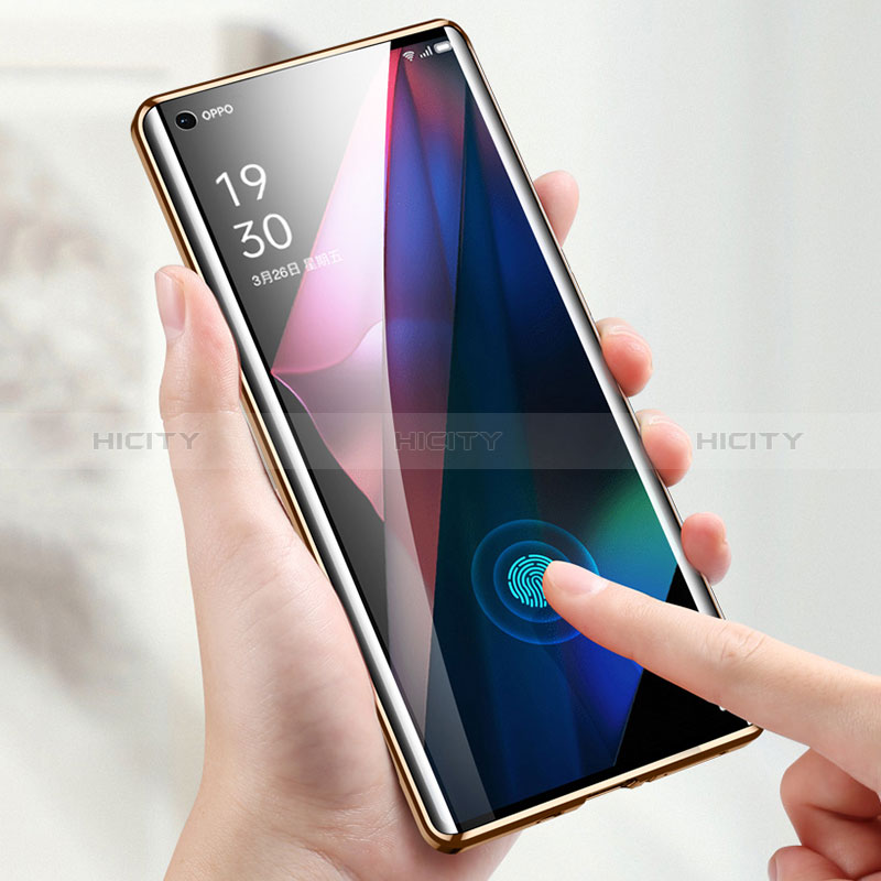 Oppo Find X3 5G用360度 フルカバー ケース 高級感 手触り良い アルミメタル 製の金属製 Oppo 