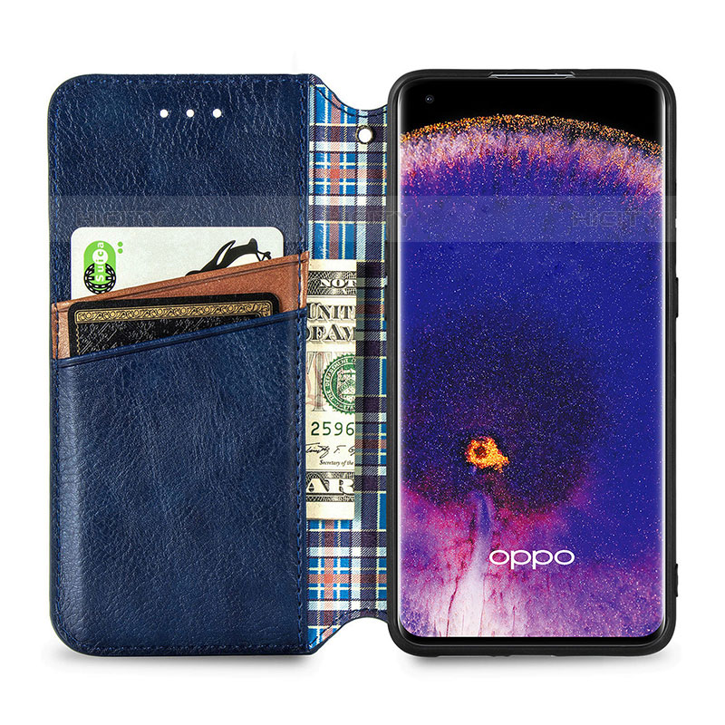 Oppo Find X5 Pro 5G用手帳型 レザーケース スタンド カバー S01D Oppo 