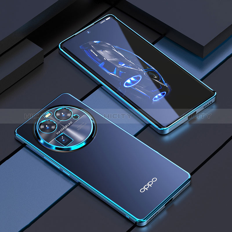 Oppo Find X6 Pro 5G用極薄ソフトケース シリコンケース 耐衝撃 全面保護 クリア透明 H01 Oppo 