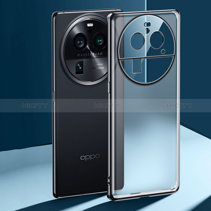 Oppo Find X6 Pro 5G用極薄ソフトケース シリコンケース 耐衝撃 全面保護 クリア透明 LD1 Oppo 