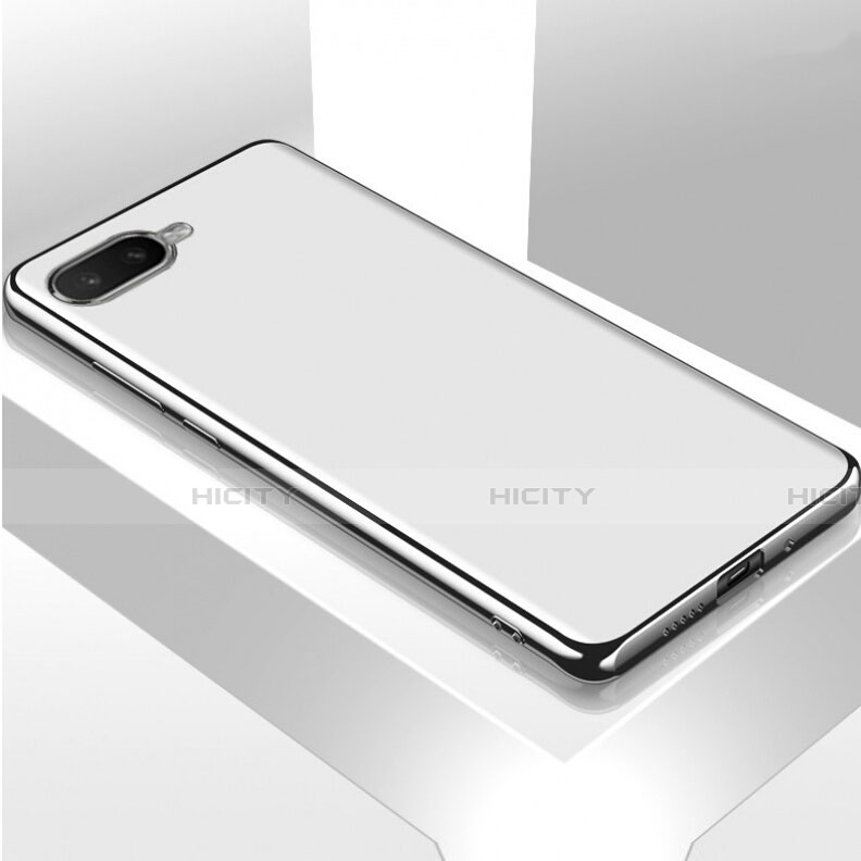 Oppo K1用極薄ソフトケース シリコンケース 耐衝撃 全面保護 C01 Oppo ホワイト