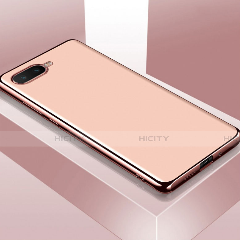 Oppo K1用極薄ソフトケース シリコンケース 耐衝撃 全面保護 C01 Oppo ピンク