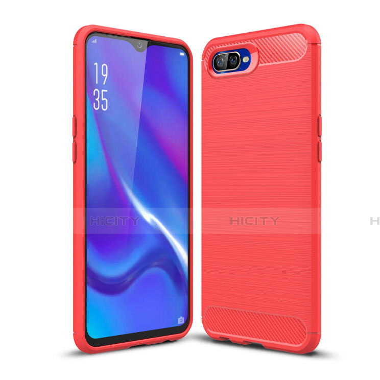 Oppo K1用シリコンケース ソフトタッチラバー ライン カバー C01 Oppo 