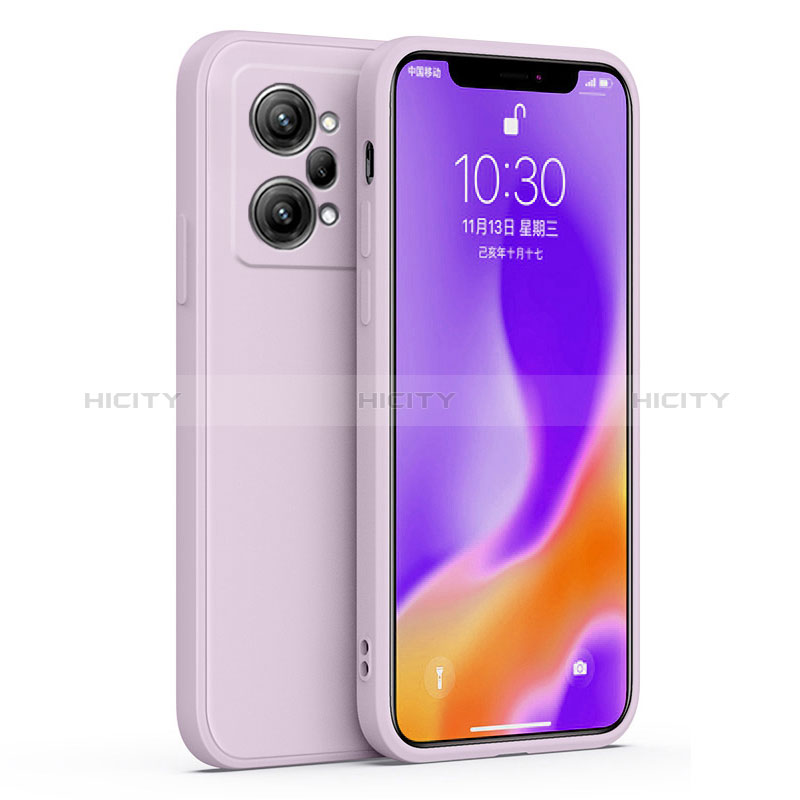 Oppo K10 Pro 5G用360度 フルカバー極薄ソフトケース シリコンケース 耐衝撃 全面保護 バンパー Oppo ラベンダー