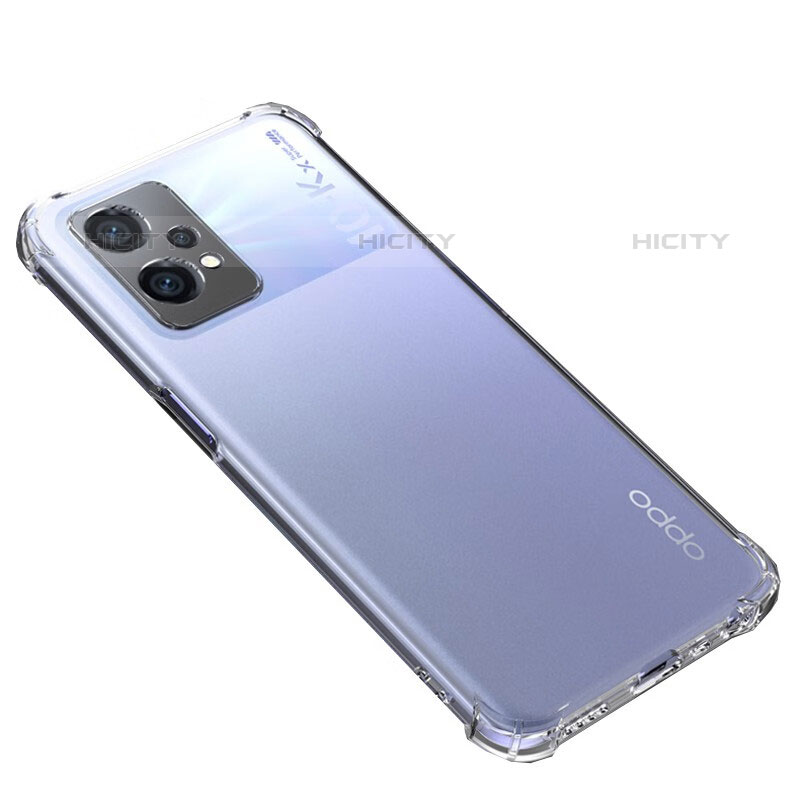 Oppo K10X 5G用極薄ソフトケース シリコンケース 耐衝撃 全面保護 クリア透明 T11 Oppo クリア