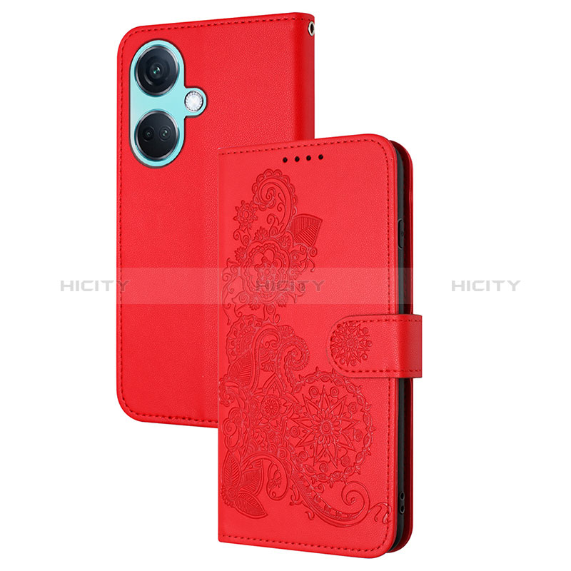 Oppo K11 5G用手帳型 レザーケース スタンド 花 カバー Y01X Oppo 