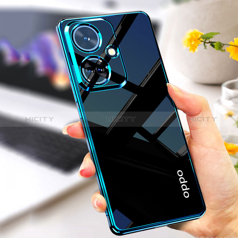 Oppo K11 5G用極薄ソフトケース シリコンケース 耐衝撃 全面保護 クリア透明 H01 Oppo 