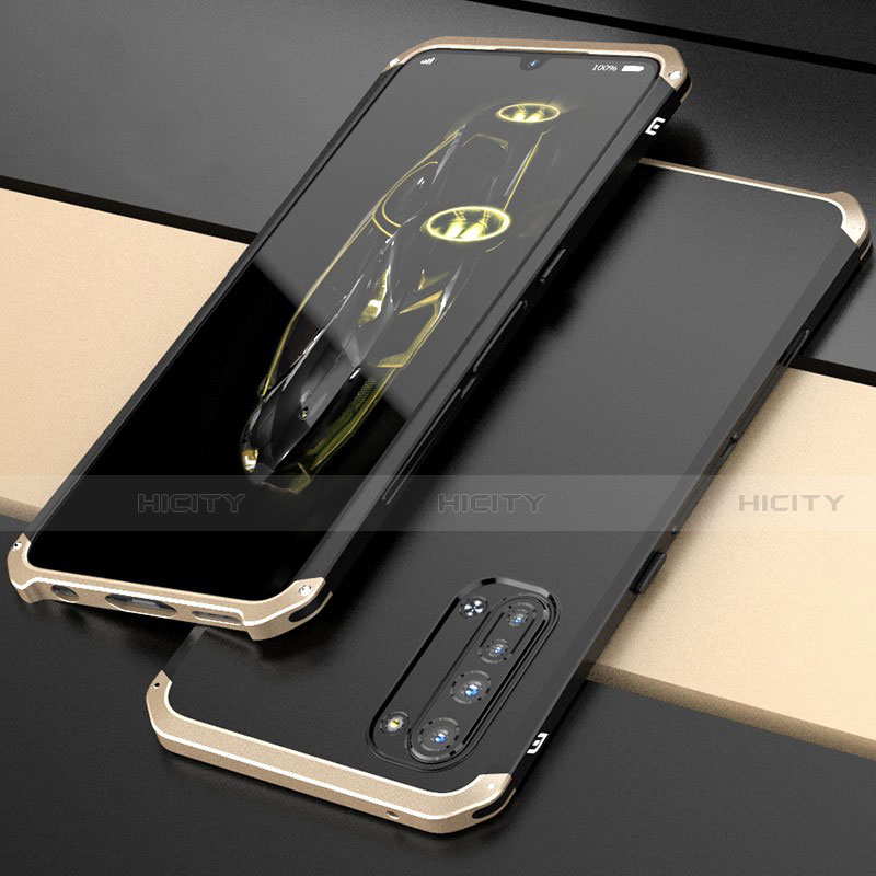 Oppo K7 5G用ケース 高級感 手触り良い アルミメタル 製の金属製 カバー Oppo 