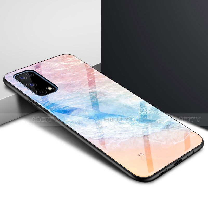 Oppo K7x 5G用ハイブリットバンパーケース プラスチック 鏡面 カバー Oppo 