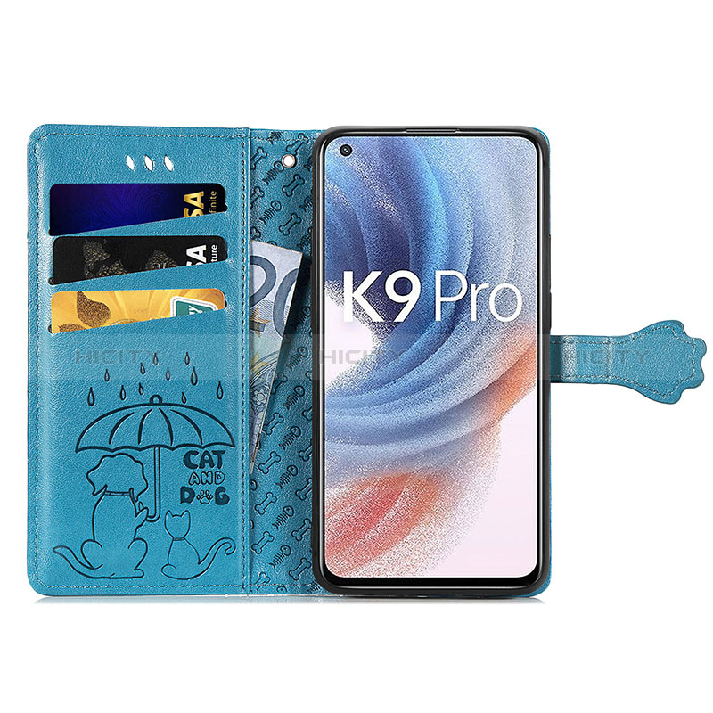 Oppo K9 Pro 5G用手帳型 レザーケース スタンド パターン カバー S03D Oppo 