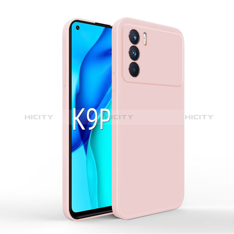 Oppo K9 Pro 5G用360度 フルカバー極薄ソフトケース シリコンケース 耐衝撃 全面保護 バンパー Oppo 