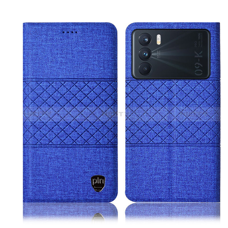 Oppo K9 Pro 5G用手帳型 布 スタンド H14P Oppo 