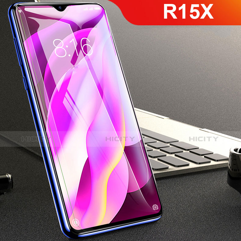 Oppo R15X用アンチグレア ブルーライト 強化ガラス 液晶保護フィルム Oppo クリア