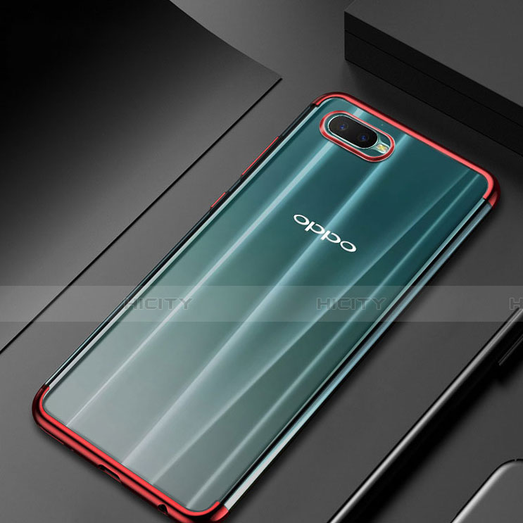 Oppo R17 Neo用極薄ソフトケース シリコンケース 耐衝撃 全面保護 クリア透明 S01 Oppo 