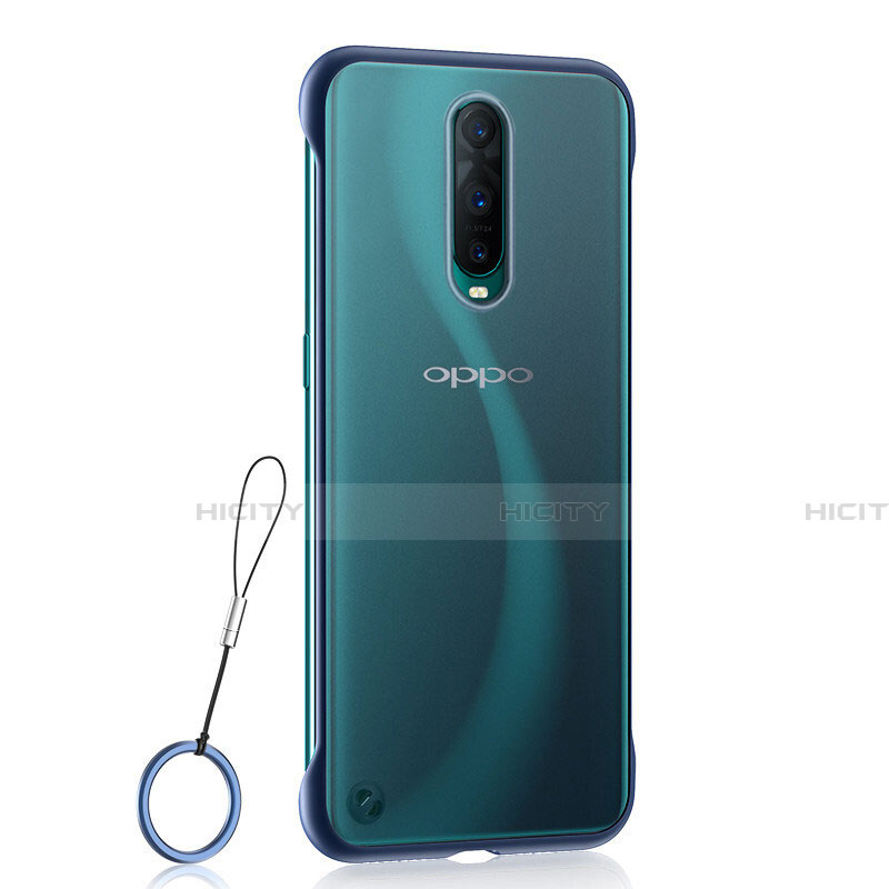 Oppo R17 Pro用ハードカバー クリスタル クリア透明 S02 Oppo ネイビー