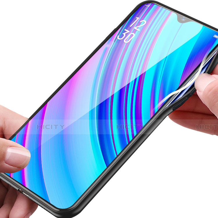 Oppo Realme X用ハイブリットバンパーケース プラスチック パターン 鏡面 Oppo カラフル