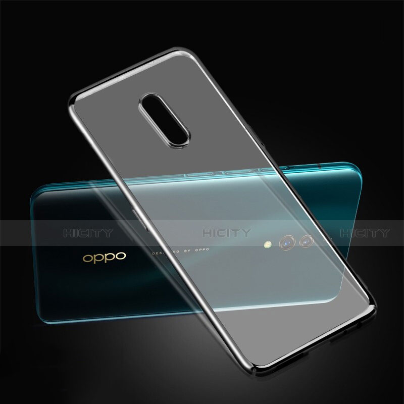 Oppo Realme X用極薄ケース プラスチック クリア透明 カバー Oppo 