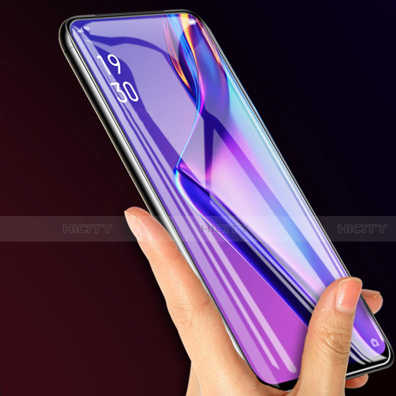 Oppo Realme X用アンチグレア ブルーライト 強化ガラス 液晶保護フィルム B01 Oppo クリア