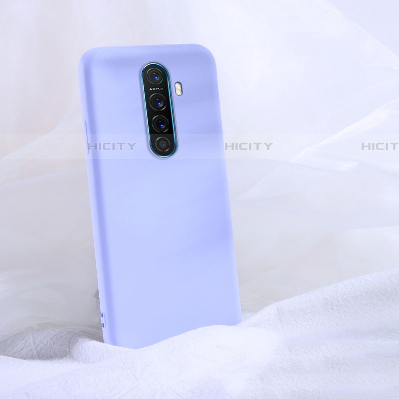 Oppo Reno Ace用360度 フルカバー極薄ソフトケース シリコンケース 耐衝撃 全面保護 バンパー S02 Oppo パープル