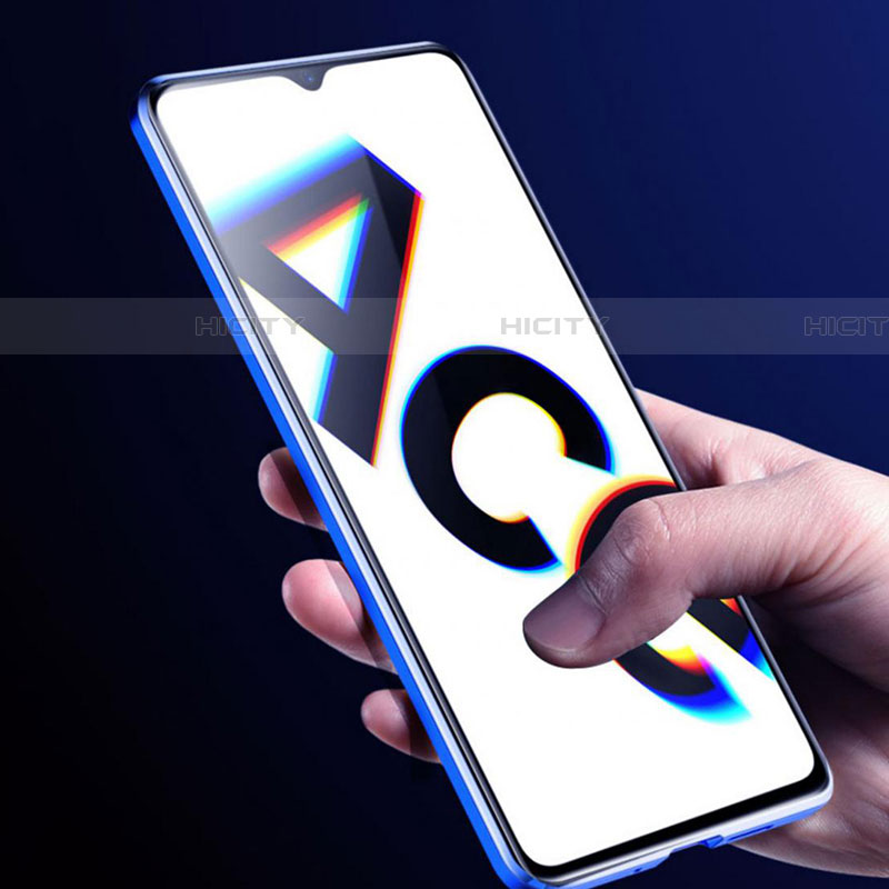 Oppo Reno Ace用ケース 高級感 手触り良い アルミメタル 製の金属製 360度 フルカバーバンパー 鏡面 カバー M09 Oppo 