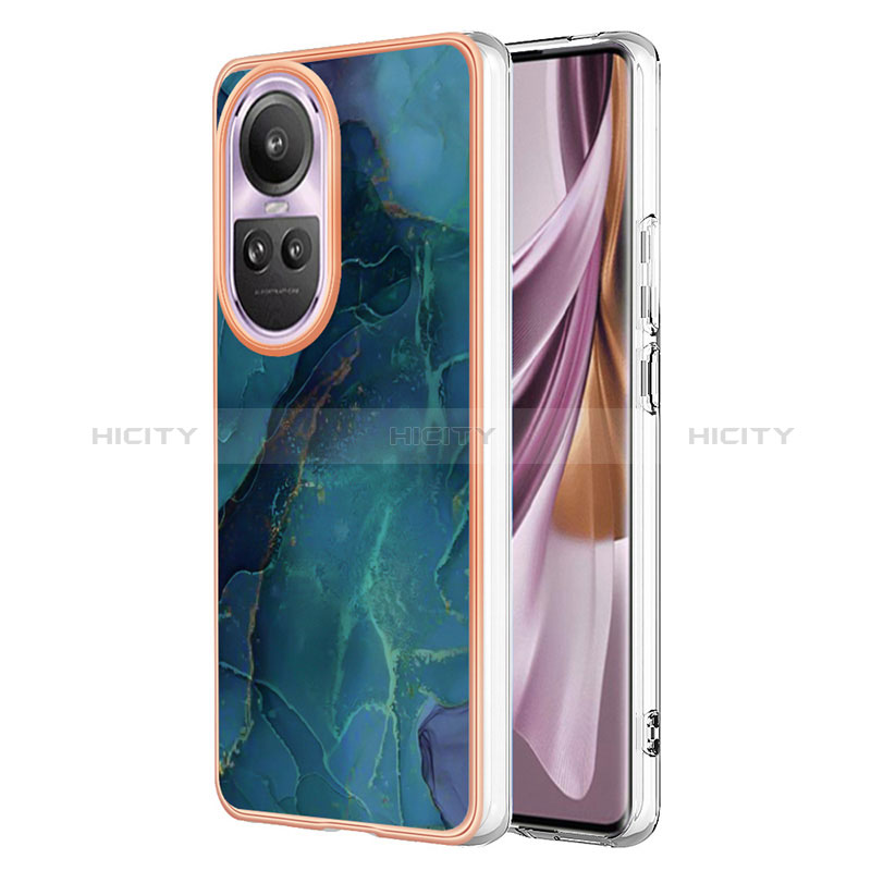 Oppo Reno10 Pro+ Plus 5G用シリコンケース ソフトタッチラバー バタフライ パターン カバー YB1 Oppo 