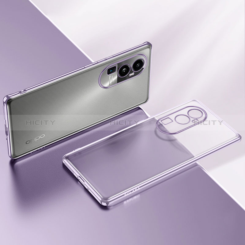 Oppo Reno10 Pro+ Plus 5G用極薄ソフトケース シリコンケース 耐衝撃 全面保護 クリア透明 H02 Oppo 