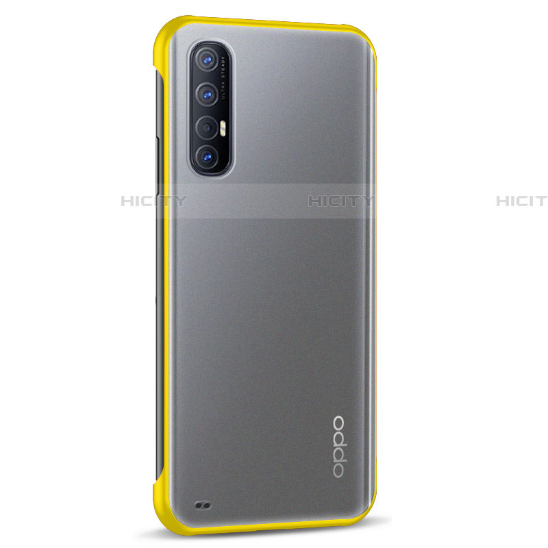 Oppo Reno3 Pro用ハードカバー クリスタル クリア透明 H02 Oppo 
