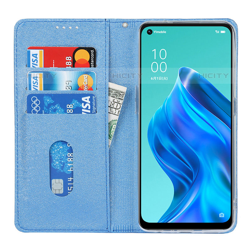 Oppo Reno5 A用手帳型 レザーケース スタンド カバー D01T Oppo 