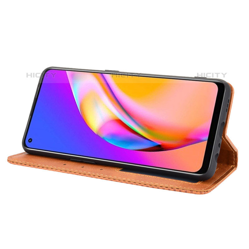 Oppo Reno5 F用手帳型 レザーケース スタンド カバー BY4 Oppo 