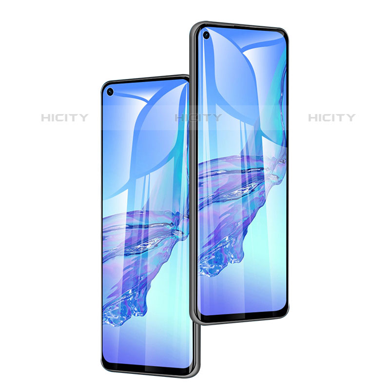 Oppo Reno5 F用強化ガラス フル液晶保護フィルム F02 Oppo ブラック