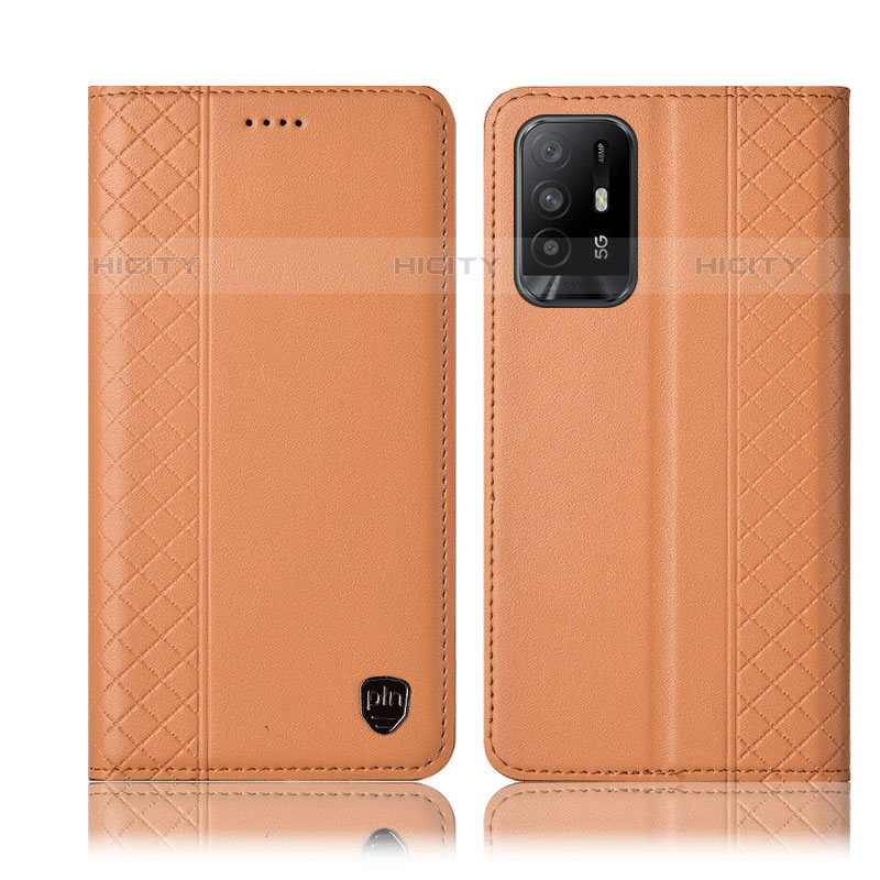 Oppo Reno5 Z 5G用手帳型 レザーケース スタンド カバー H07P Oppo 