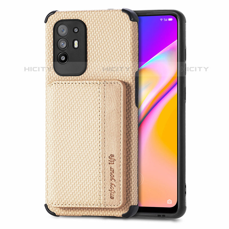 Oppo Reno5 Z 5G用極薄ソフトケース シリコンケース 耐衝撃 全面保護 マグネット式 バンパー S01D Oppo 