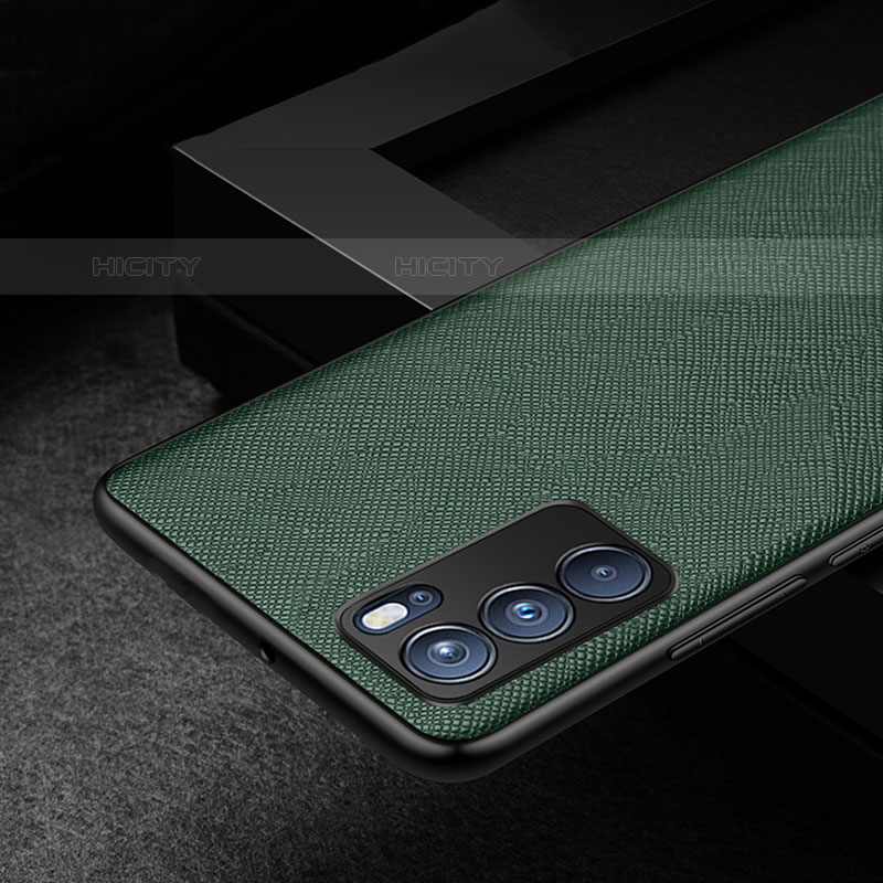 Oppo Reno6 5G用ケース 高級感 手触り良いレザー柄 GS2 Oppo 