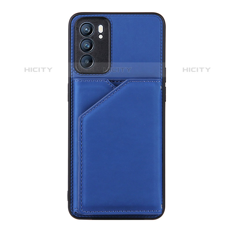 Oppo Reno6 5G用ケース 高級感 手触り良いレザー柄 Y01B Oppo 