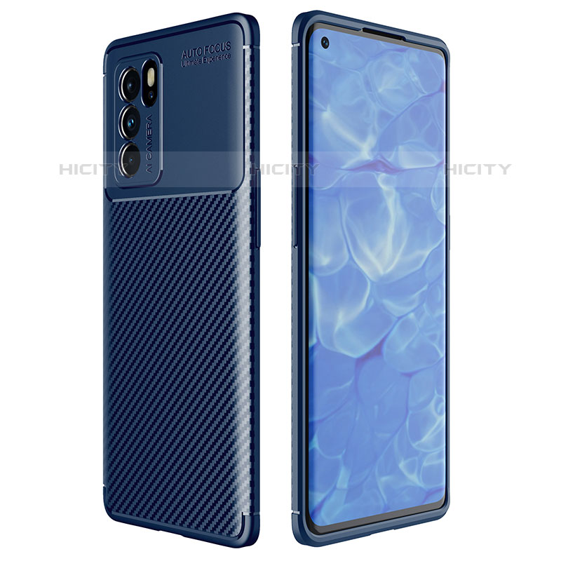 Oppo Reno6 Pro 5G India用シリコンケース ソフトタッチラバー ツイル カバー Oppo 